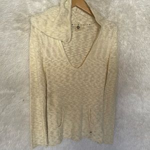 Roxy cotton woman’s v neck hoodie